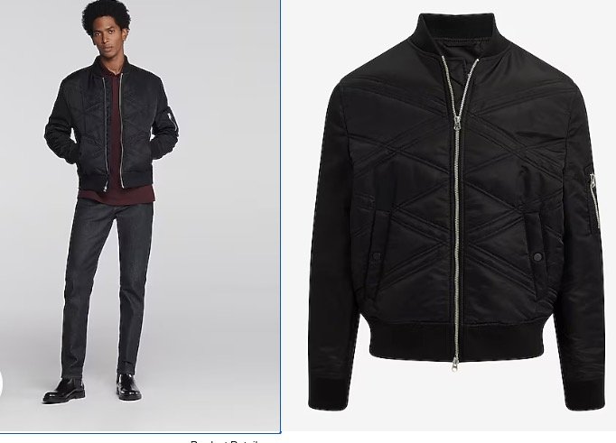 EXPRESS  QUILTED BOMBER JACKET